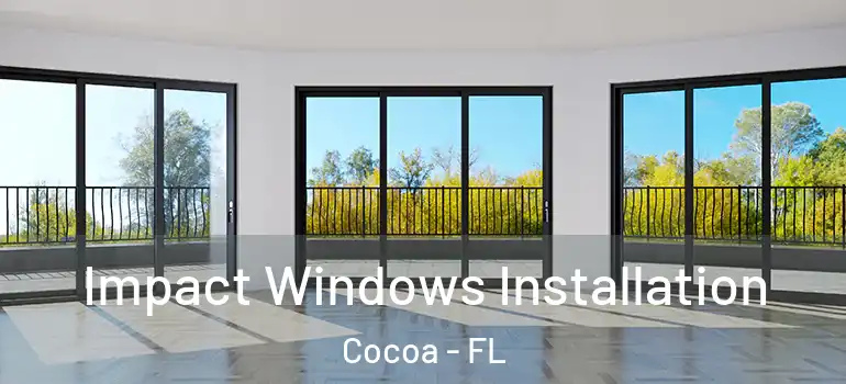  Impact Windows Installation Cocoa - FL